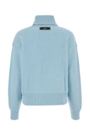 Versace Light Blue Wool Sweater
