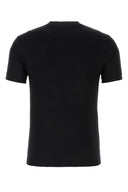 Giorgio Armani Black Stretch Viscose T Shirt