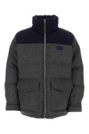 Gucci Dark Grey Wool Blend Down Jacket