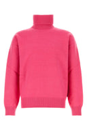 Gucci Dark Pink Stretch Wool Blend Sweater