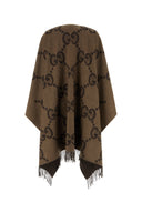 Gucci Embroidered Cashmere Reversible Cape