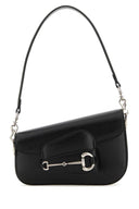 Gucci zwart lederen Mini Gucci Horsebit 1955 handtas