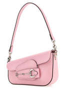Gucci Pink Leder Mini Gucci Horsebit 1955 Handtasche