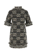 Gucci Embroidered Bouclã© Mini Dress