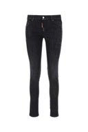 Dsquared Black Stretch Denim Jennifer Jeans