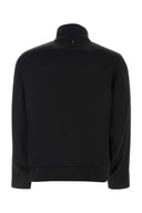 Valentino Garavani Black Satin Sweatshirt