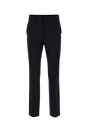 Valentino Garavani Midnight Blue Wool Blend Pantal