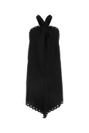 Isabel Marant Black Polyester Tegany Mini Kleid