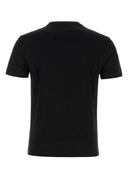 Versace Black Cotton T Shirt