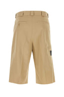 Shorts bermuda in poliestere di guscio di cappuccino Givenchy