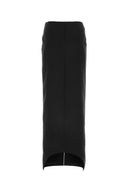 Givenchy Black Wool Blend Skirt