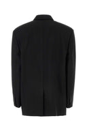Blazer oversize di lana nera Givenchy