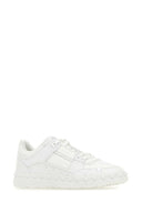 Valentino Garavani de cuero blanco Freedots Sneakers