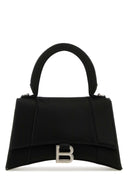 Balenciaga Satin Negro Satin Bolso de reloj de arena