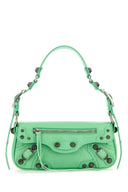 Balenciaga Light Green Leather Le Cagole Sling Xs Shoulder Bag