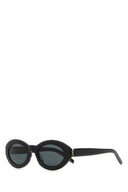 Saint Laurent Sl M136 Sonnenbrille aus schwarzem Acetat