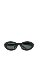 Saint Laurent Sl M136 Sonnenbrille aus schwarzem Acetat