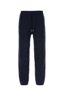 Saint Laurent Blue Dark Cotton Jogger