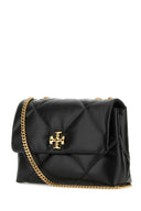 Tory Burch Black Leather Kira Shoulder Bag