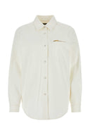 A.P.C. White Denim Tina Shirt