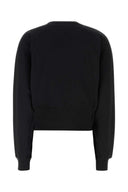 Sweat-shirt de coton noir VIVIEN WESTWOOD