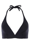Eres Midnight Blue Stretch Nylon Bikini Top