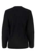Comme Des Garcons Play Black Cotton T Shirt