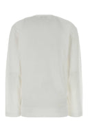 Comme Des Garcons Play White Cotton T Shirt