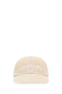 Courreges Sand Cotton Baseball Cap