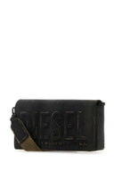 Diesel Black Denim M Biscotto Crossbody Bag