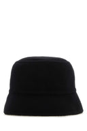 Prada Midnight Blue Cashmere Cappello Bucket