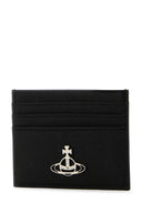 Vivienne Westwood Black Leather Card Holder