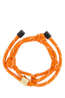 Miu Miu Orange Fabric Bracelet