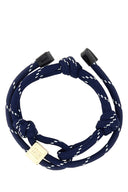Miu Miu Blue Fabric Bracelet
