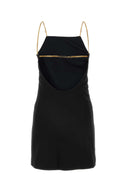 Palm Angels Black Jersey Mini Kleid