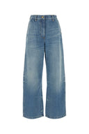 Palm Angels Denim Wide Leg Jeans
