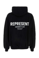 Represent Black Cotton Sweatshirt