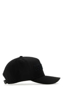 Dsquared schwarze Baumwollbaseballkappe