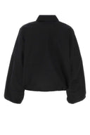 Gucci Black Stretch Polyesterjacke