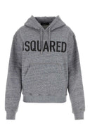 Dsquared melange grau Baumwoll -Sweatshirt