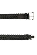 J&M Davidson Black Leather Belt
