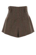 Prada gestickt Wollshorts