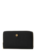 Portafoglio versace in pelle nera medusa biggie