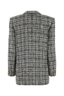 Alessandra Rich Broidered Tweed Oversize Blazer