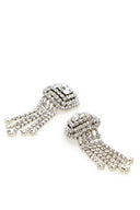 Alessandra Rich Embellished Metal Earrings