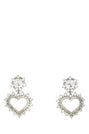 Alessandra Rich Embellished Metal Earrings