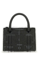 Bolso de cuero dentro gris mini otto