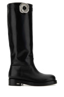 Stivali da equitazione Mach & Mach in pelle nera