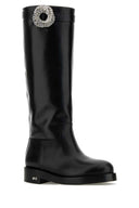 Stivali da equitazione Mach & Mach in pelle nera