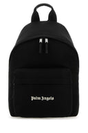 Palm Angels Black Canvas Cordura -Rucksack